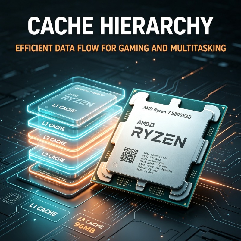 Pc Gaming Ryzen 7 - Ryzen 7 5800X3D PC Gaming Processor
