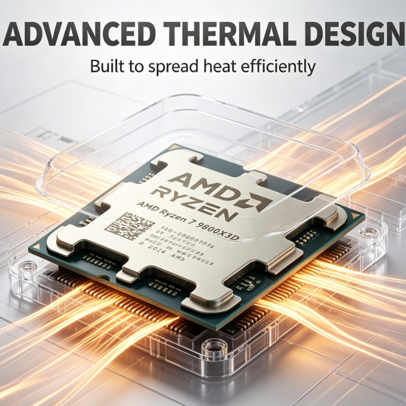 Pc Gaming Ryzen 7 - AMD Ryzen 7 9800X3D PC Processor