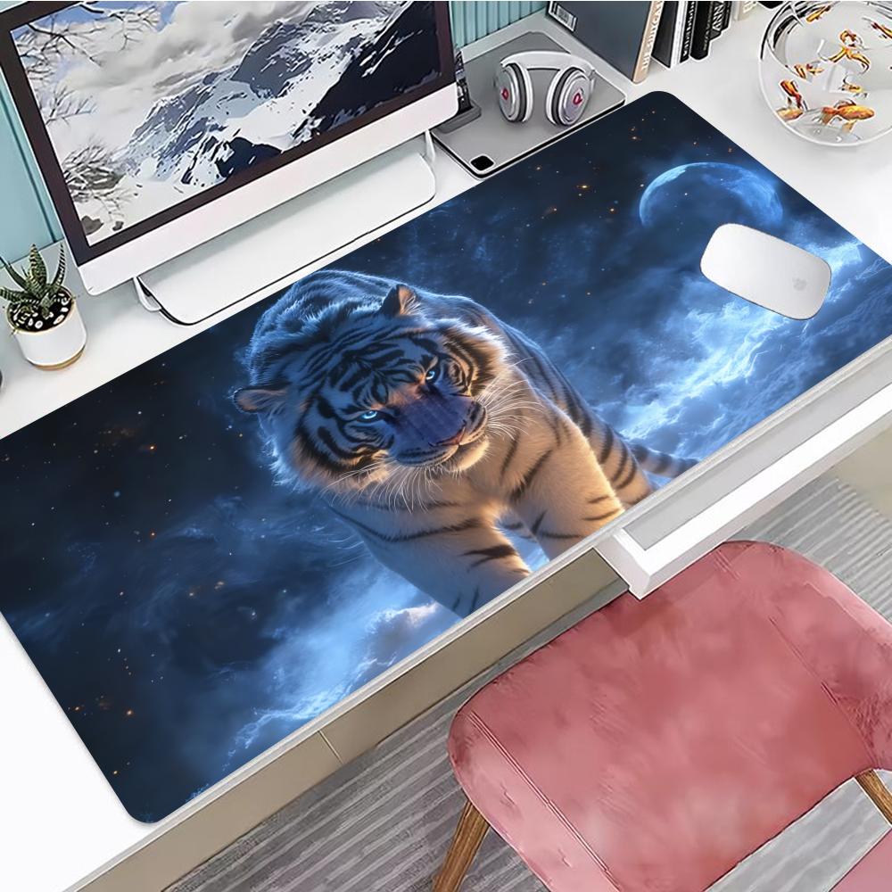 Pc Gaming White - XXL White Tiger Large Gaming Mouse