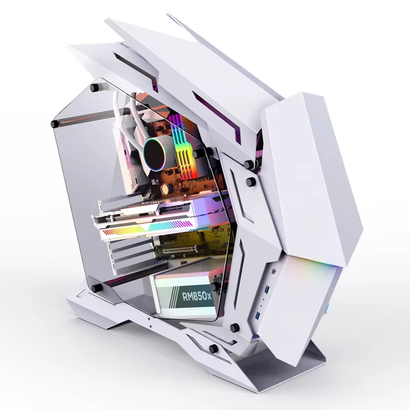 Pc Gaming Itx - MOD-3 Mini White RGB Mid Tower