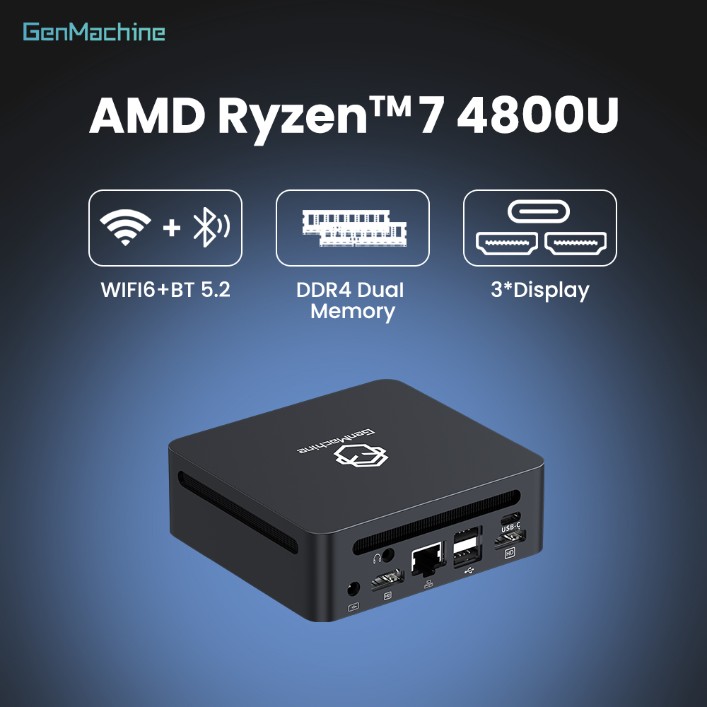 Pc Gaming Ryzen 7 - GenMachine Mini PC AMD Ryzen 7
