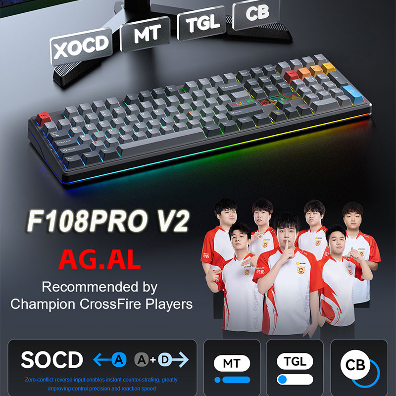 AULA F108 Pro V2 100% Layout M - Pc Gaming Uk review and price