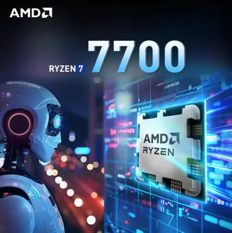 New AMD Ryzen 7 7700 Processor - Pc Gaming Ryzen 7 review and price