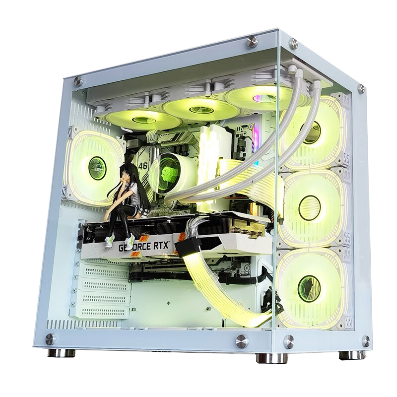 Factory / White Computer Case  - Pc Gaming Itx review and price