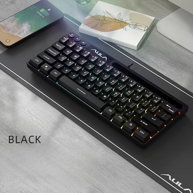 AULA F3061 Mini 64-Key Wired R - Pc Gaming Uk review and price
