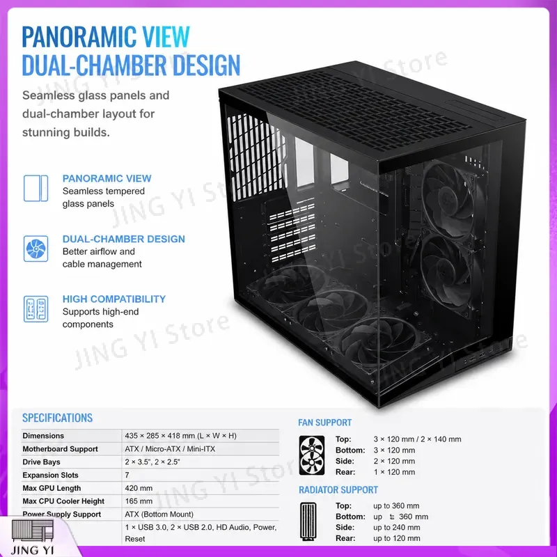 New O11 Dynamic Mini V2 PC Cas - Pc Gaming Itx review and price
