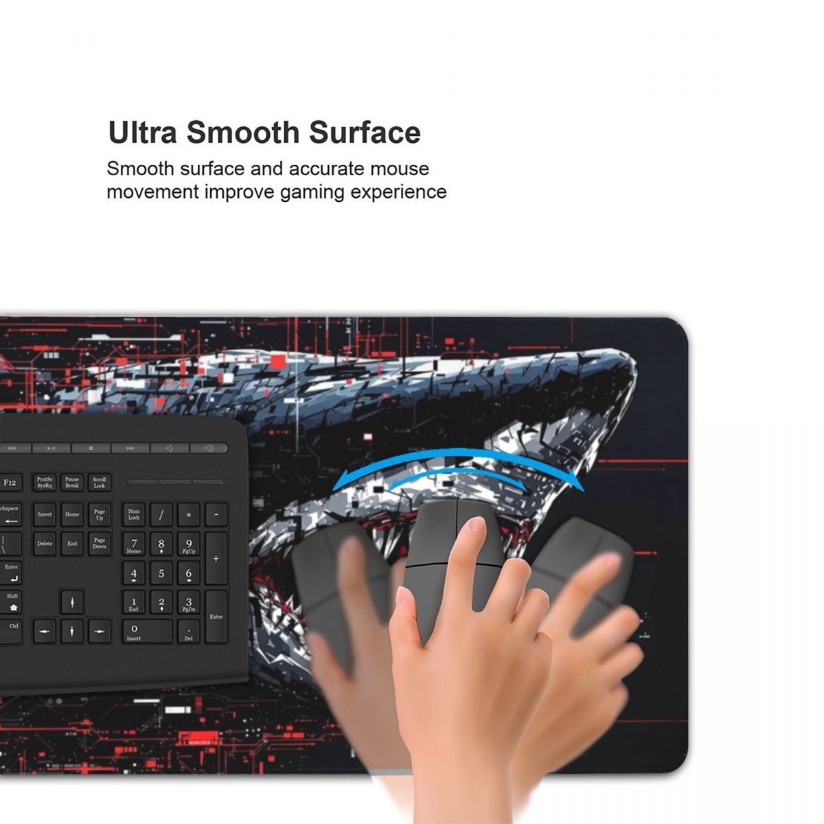 Ferocious Great White Shark La - Pc Gaming White review and price