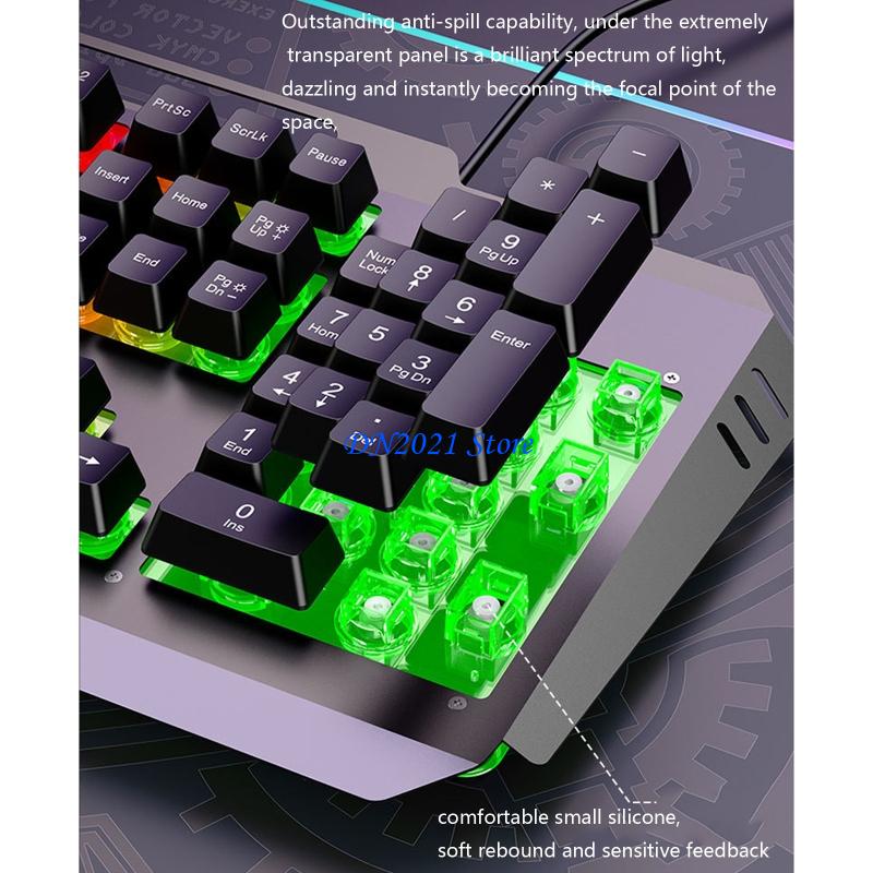 F3KE DS600 Ergonomic Corded Ke - Anti-Ghosting Keyboard review and price