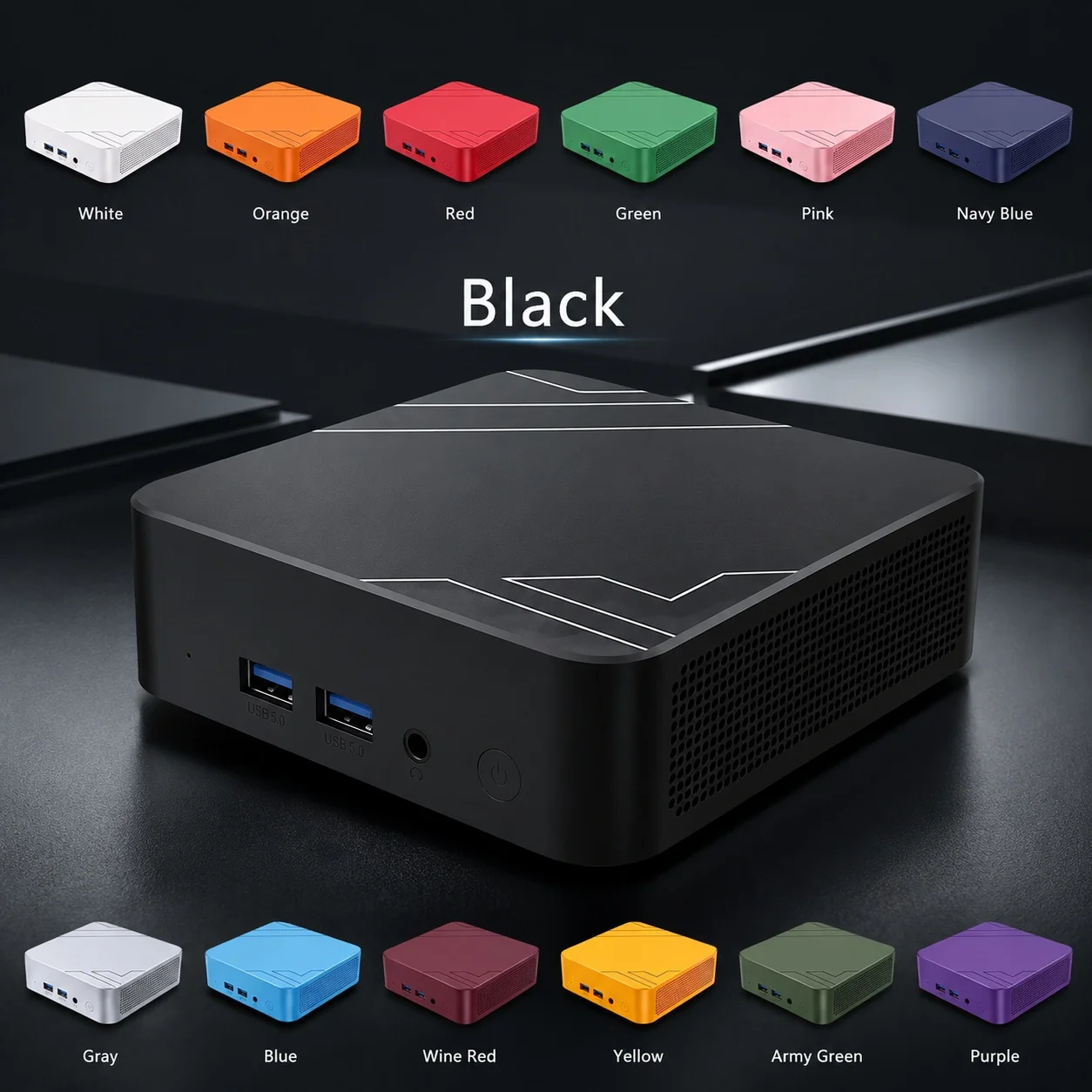 Orange Mini PC, Intel Celeron  - Pc Gaming Orange review and price