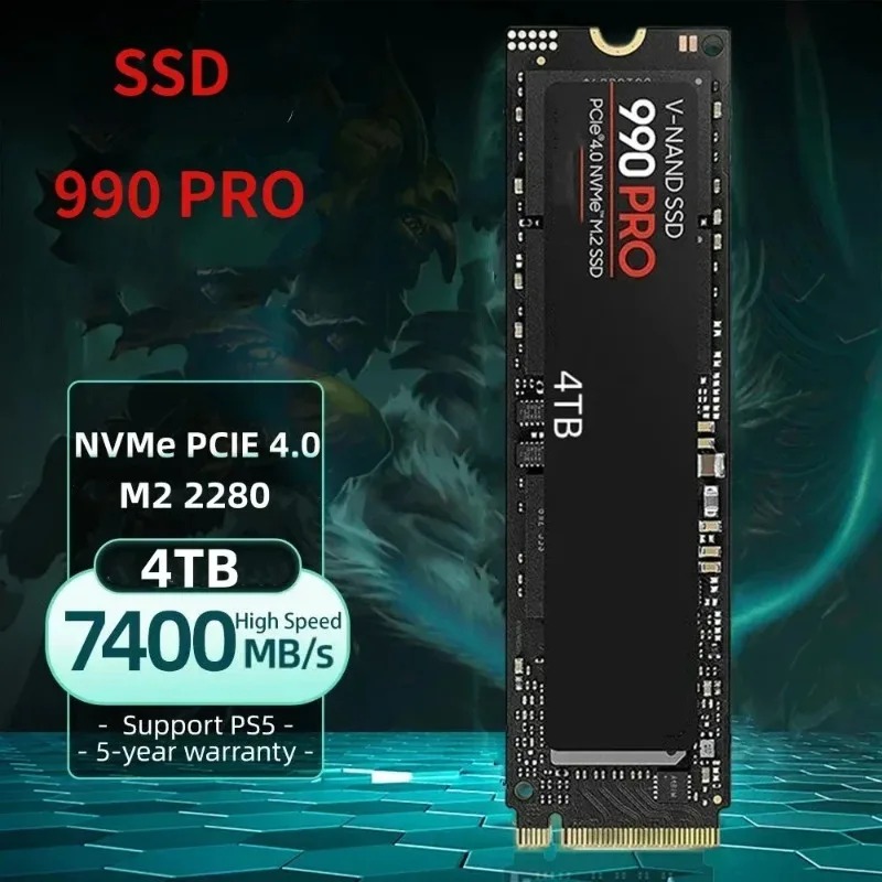 Hot Sale 990 PRO M.2 NVMe SSD  - Pc Gaming Ps5 review and price