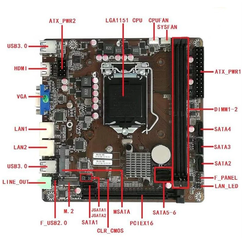 B365 Mini-ITX Motherboard LGA  - Pc Gaming Itx review and price