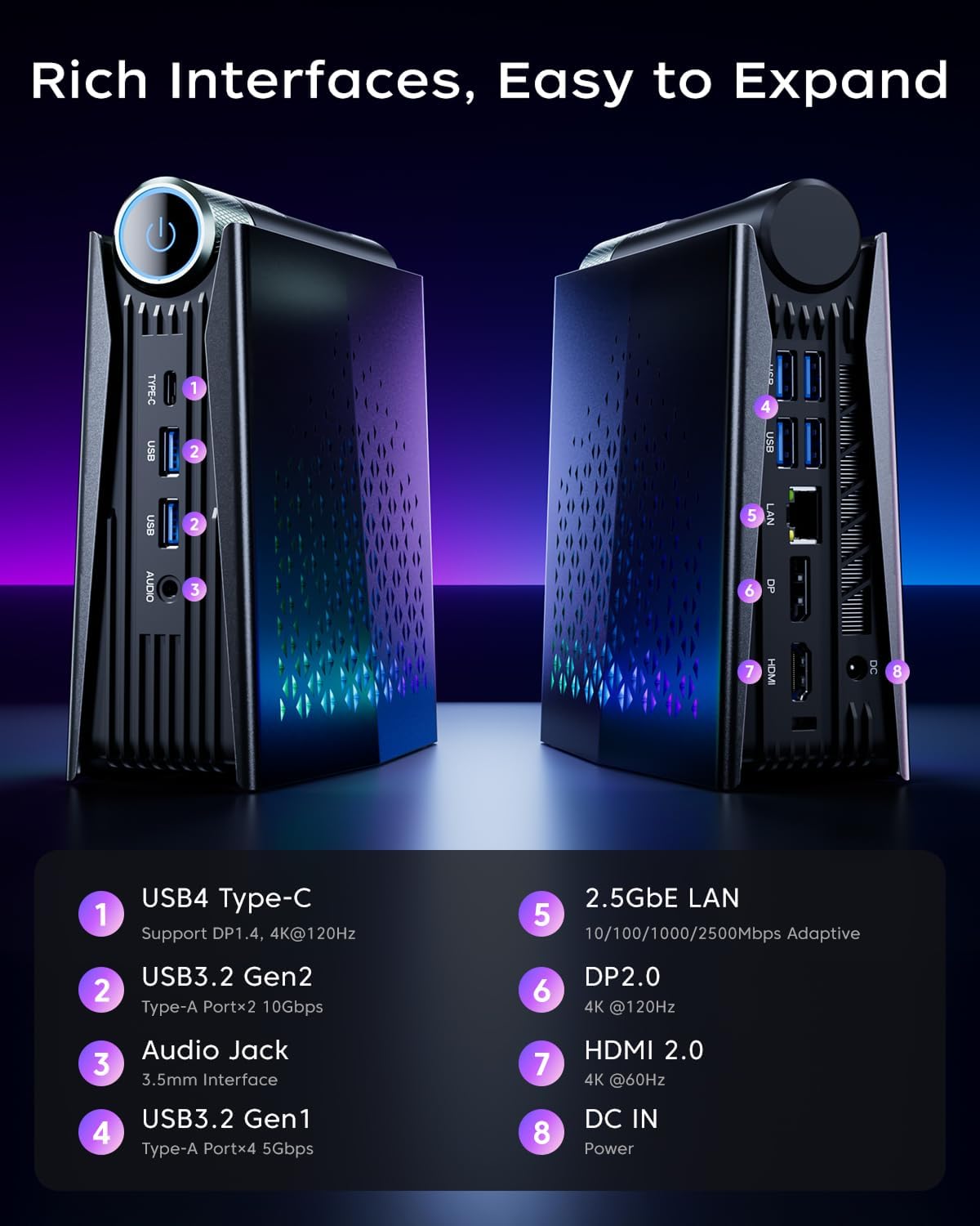KAMRUI Gaming Mini PC Ryzen 7  - Pc Gaming Ryzen 7 review and price