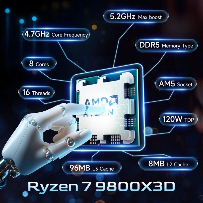 AMD Ryzen 7 9800X3D Content Cr - Pc Gaming Ryzen 7 review and price