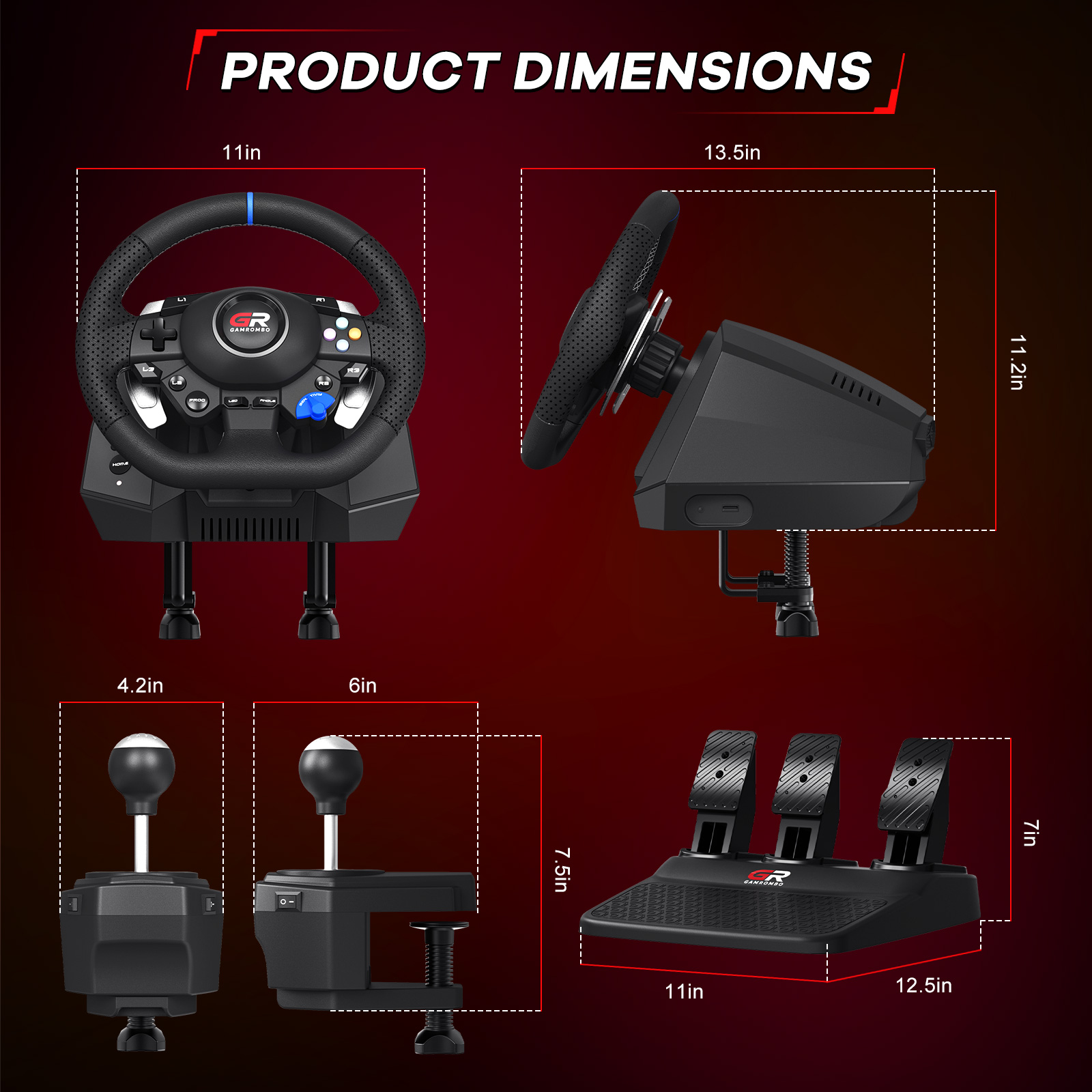 F127 Gaming Steering Wheel For - Pc Gaming Ps5 review and price