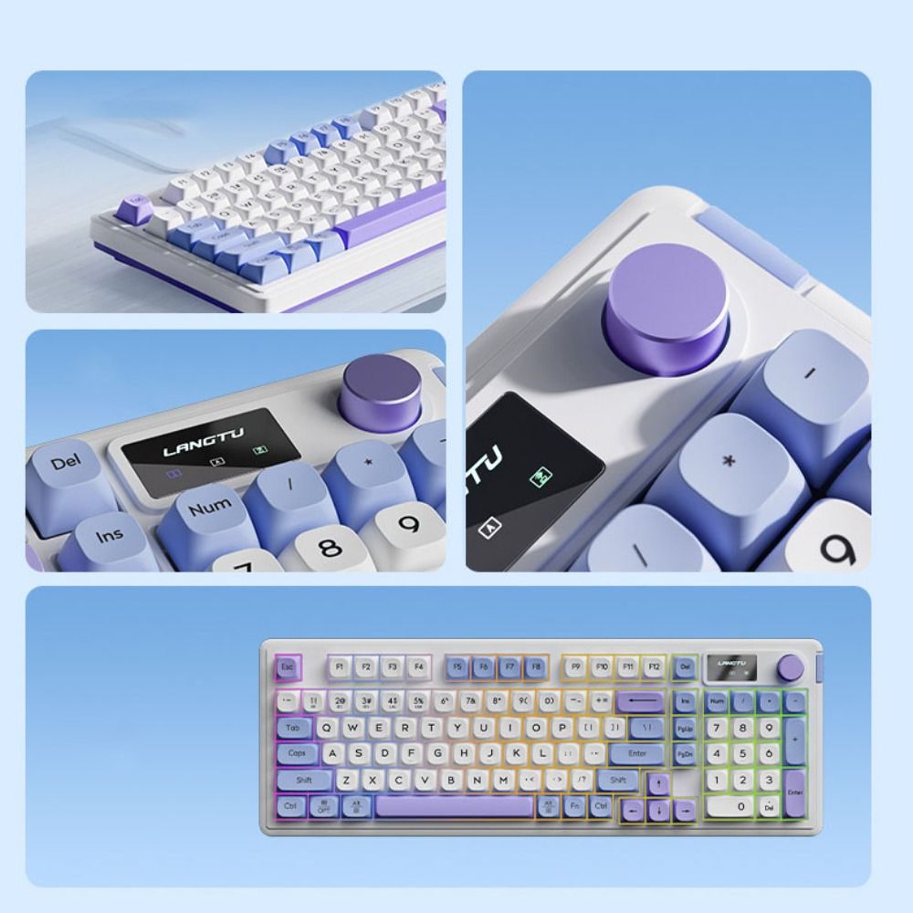 ABS Three Mode Mechanical Keyb - Anti-Ghosting Keyboard review and price