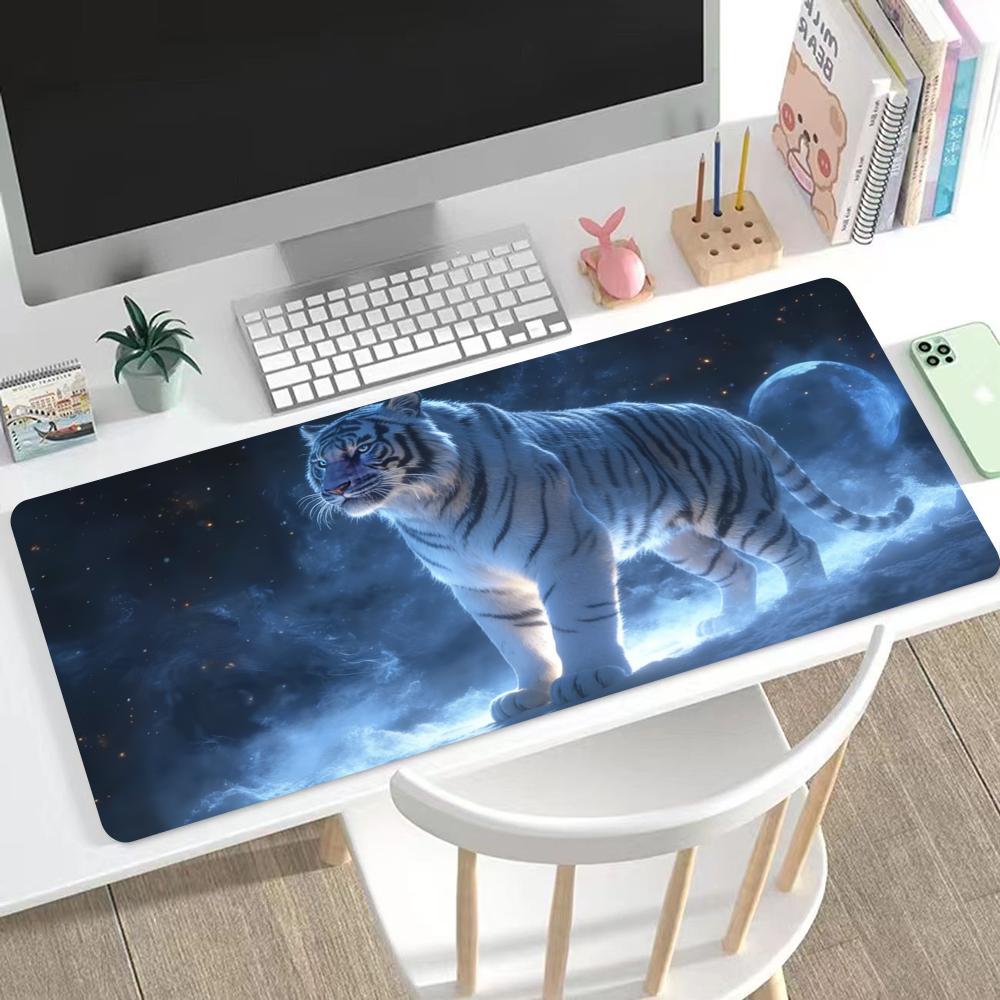 XXL White Tiger Large Gaming M - Pc Gaming White review and price