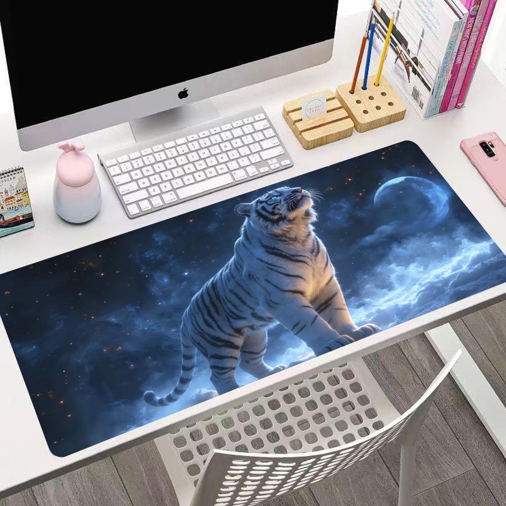 XXL White Tiger Large Gaming M - Pc Gaming White review and price