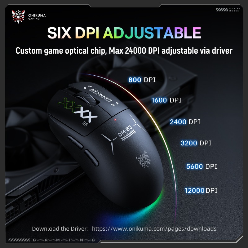 ONIKUMA DM03 Wireless Gaming M - Pc Gaming X3D review and price